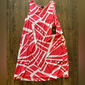 Pink and white dress NWT Clara Sunwoo